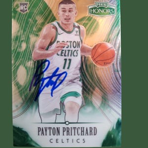 Payton Prichard  autographed  card