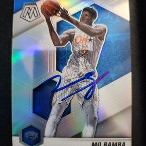 Carte Mo Bamba autographiée - Real Autos no coa , Slabs, Singles - Acceptation des offres - Objets souvenirs sportifs rares à collectionner