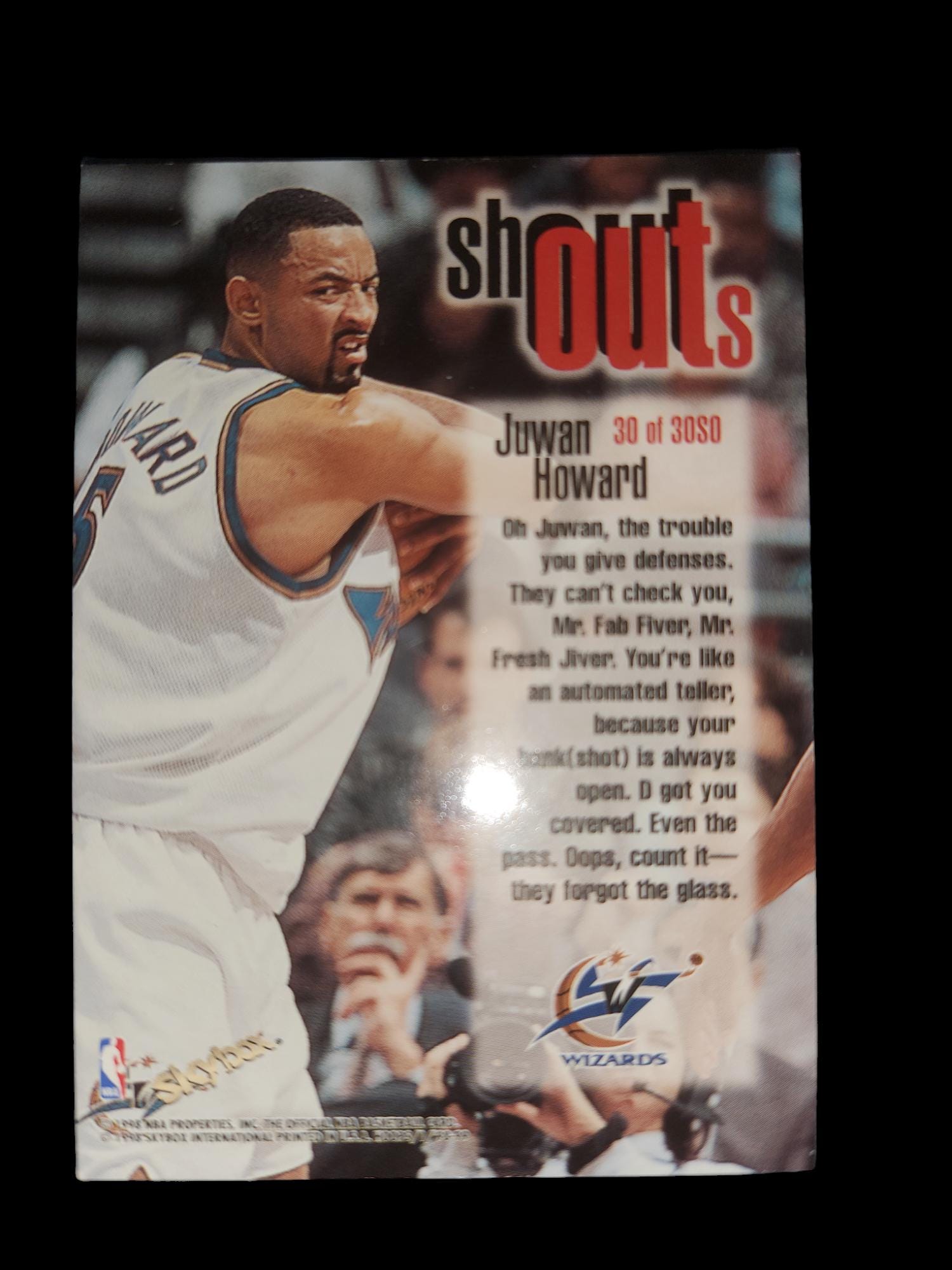 Juwan Howard Rookie Shout Outs Autographed Card - Etsy
