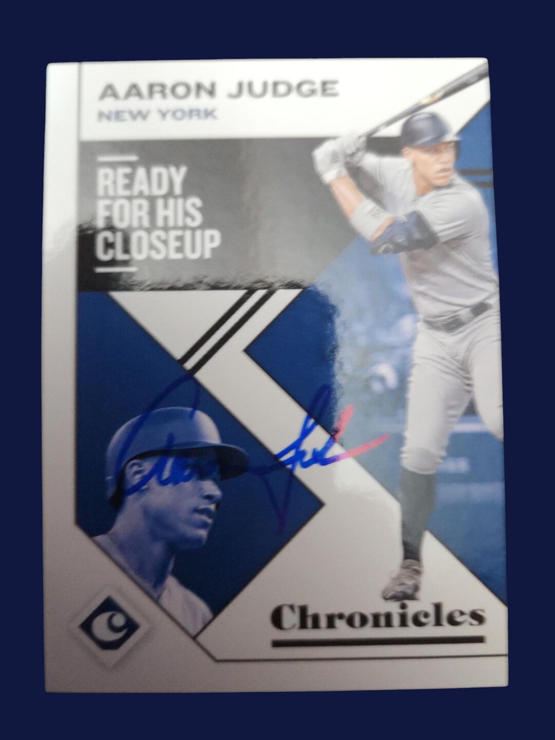 Aaron Judge AUTOGRAPHED Card - Etsy