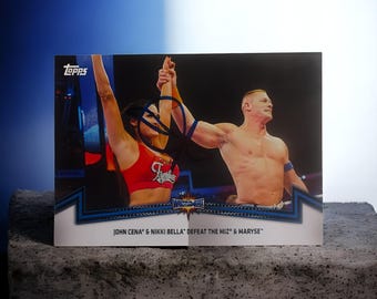 ジョン・シナ　直筆サイン色紙（WWEスーパースター　外国人プロレスラー） 現在、この商品の在庫はありません - Etsy