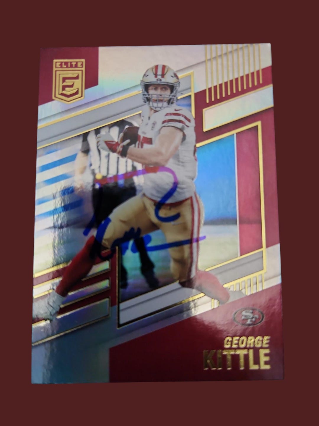 George Kittle Autographed Card - Etsy