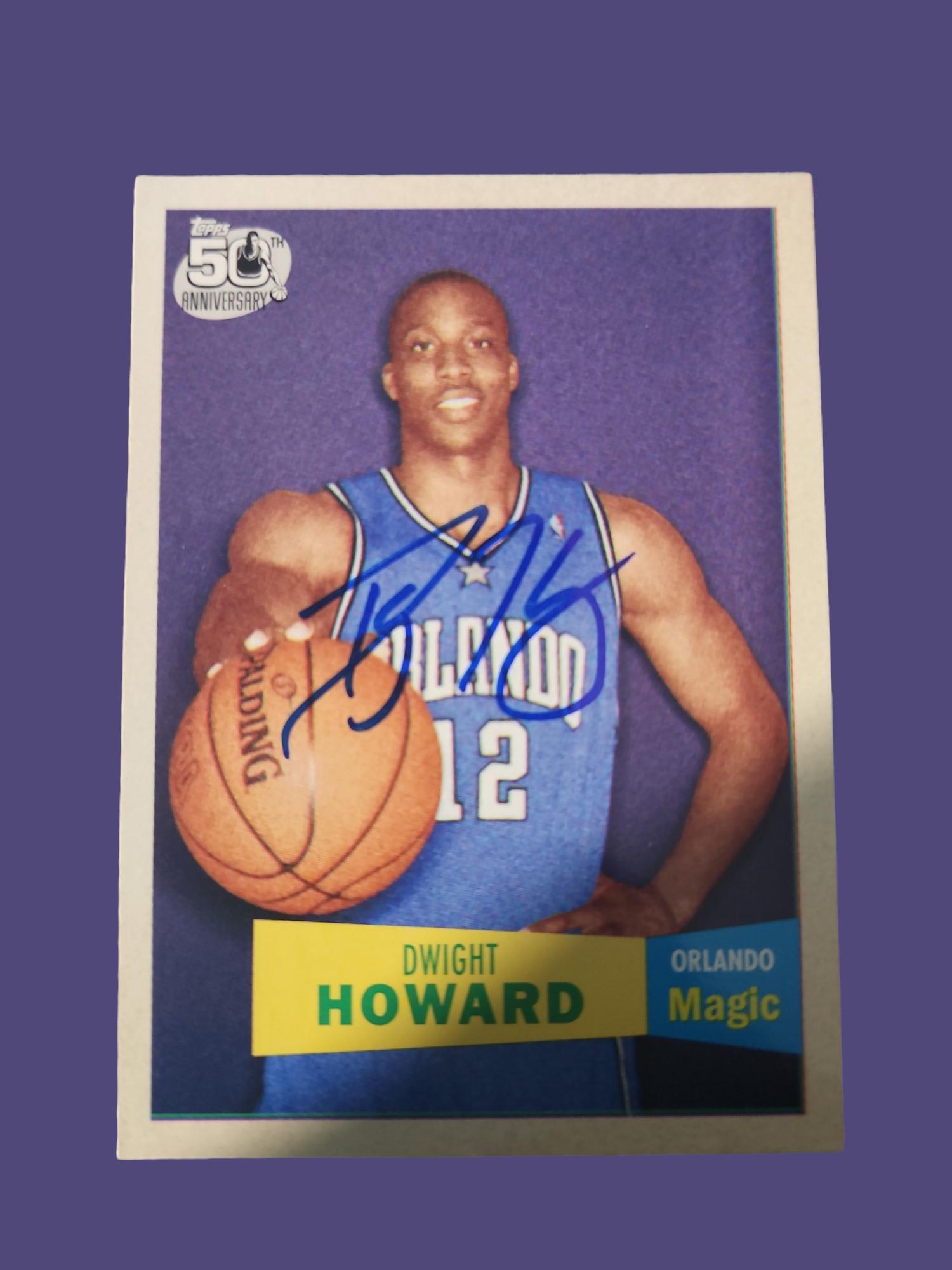 Dwight Howard Autographed Card - Etsy