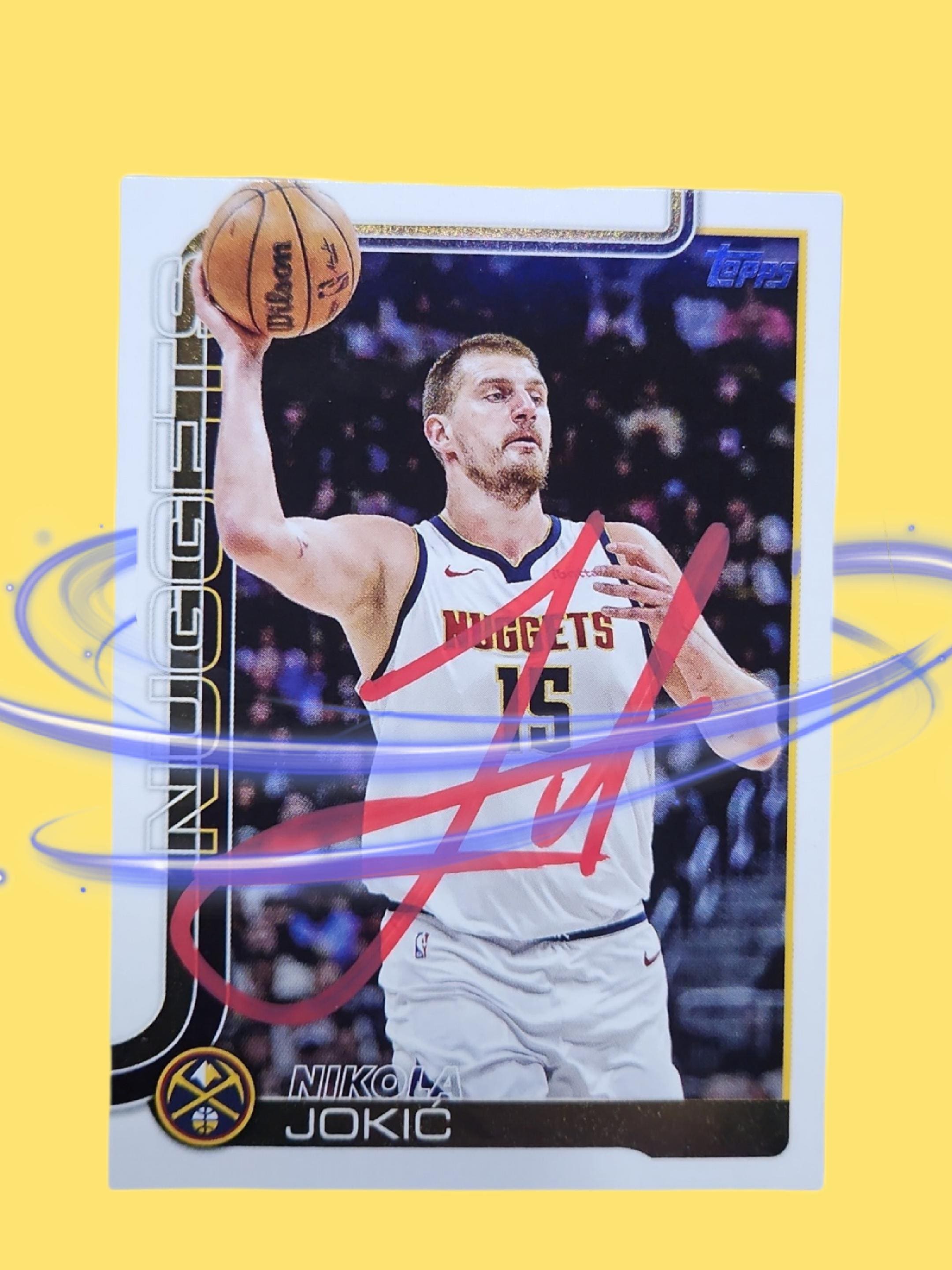 Nikola Jokic Autographed Cards - Etsy Singapore