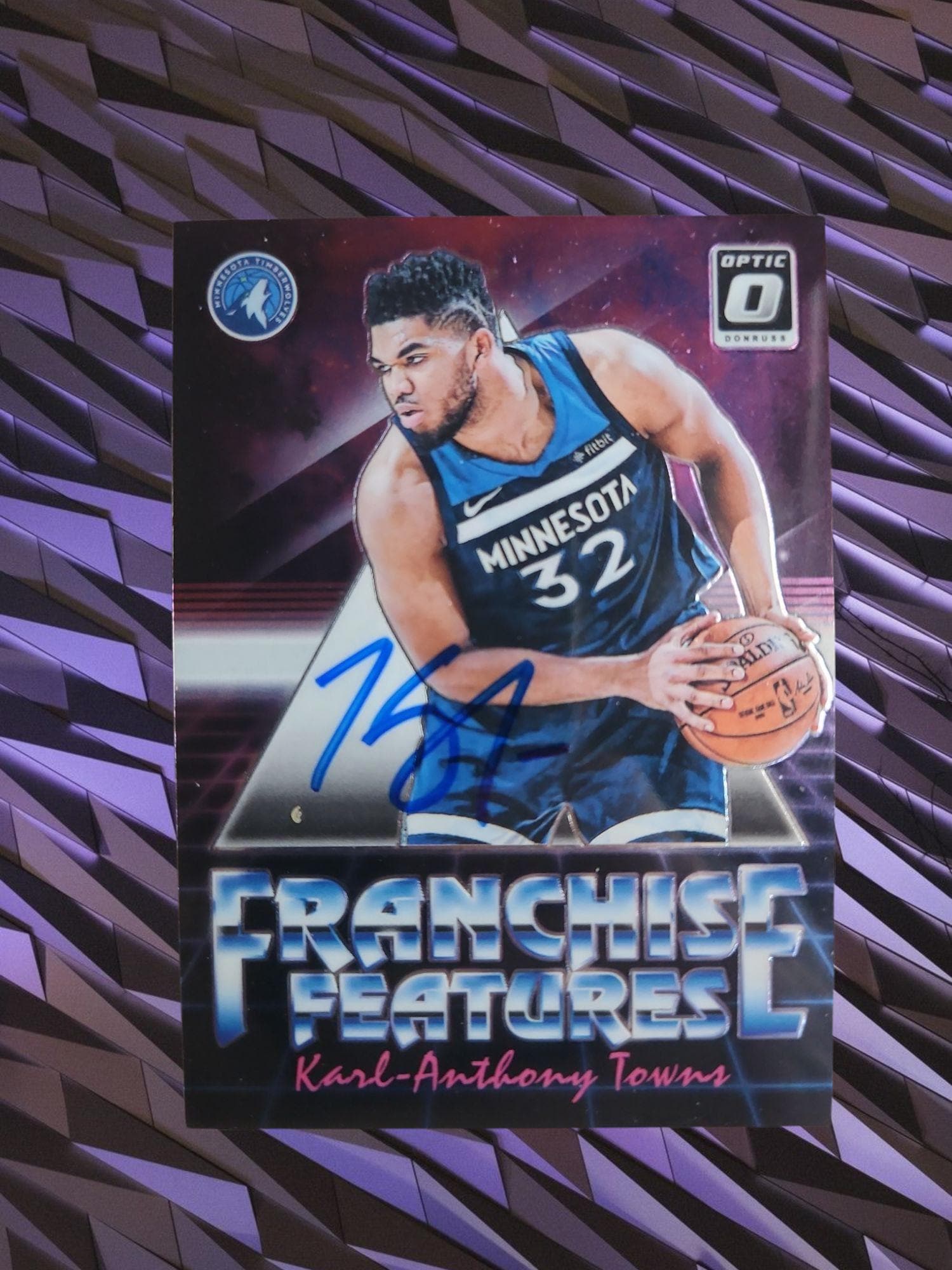 Karl Anthony Towns Autographed Got Game Card - Etsy