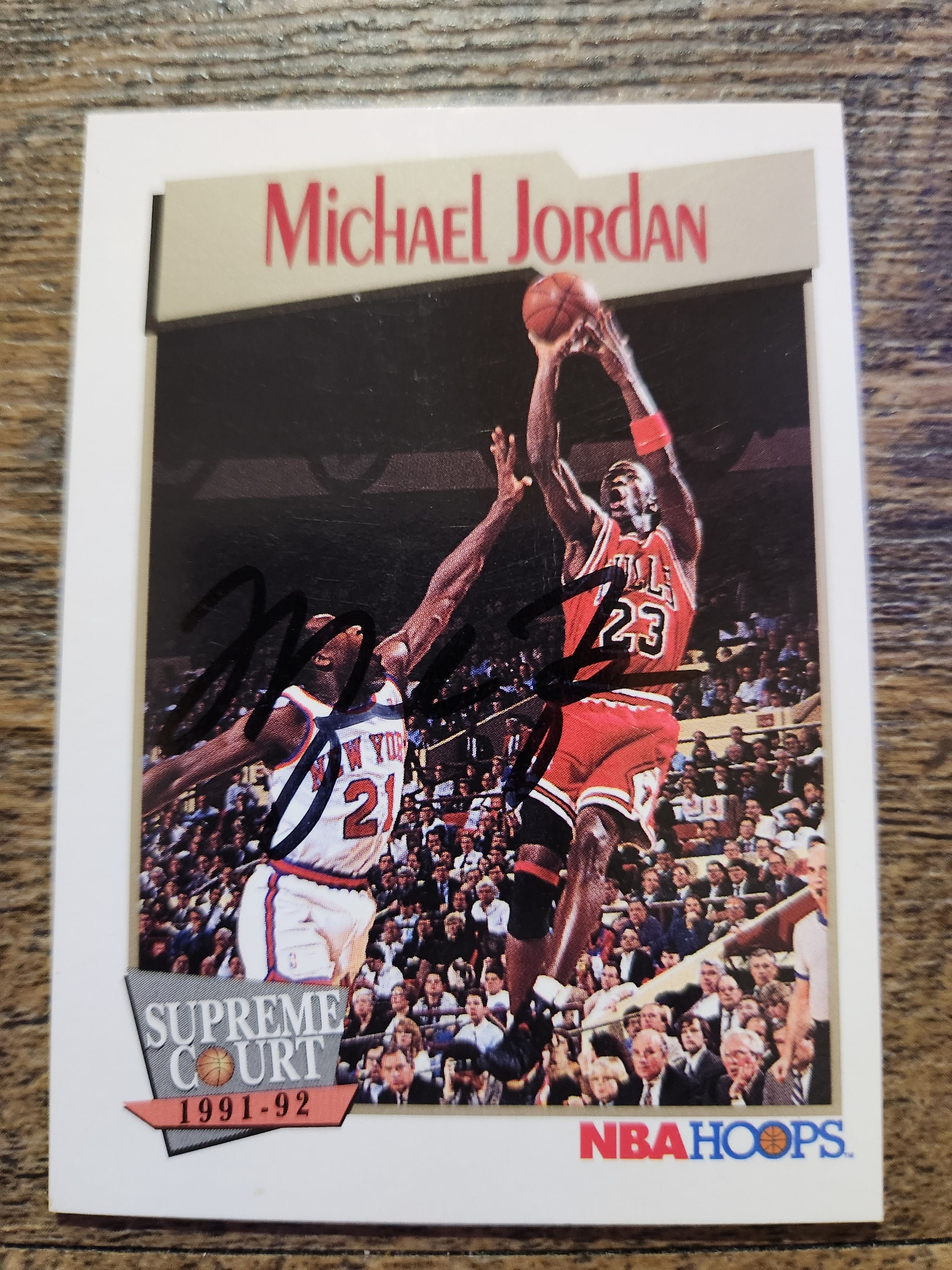 get michael jordan autograph