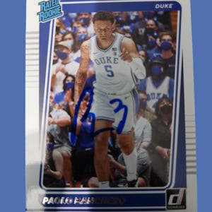 Paolo banchero rookie autographed card - Etsy 日本