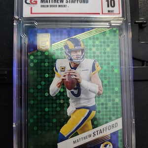 Matthew Stafford Green Disco obtuvo una calificación de 10