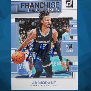 Rare objet de collection Ja morant - Offres acceptées - Pas de dédicace COA - Souvenirs de sport
