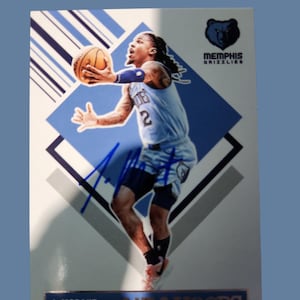 Ja morant  autographed