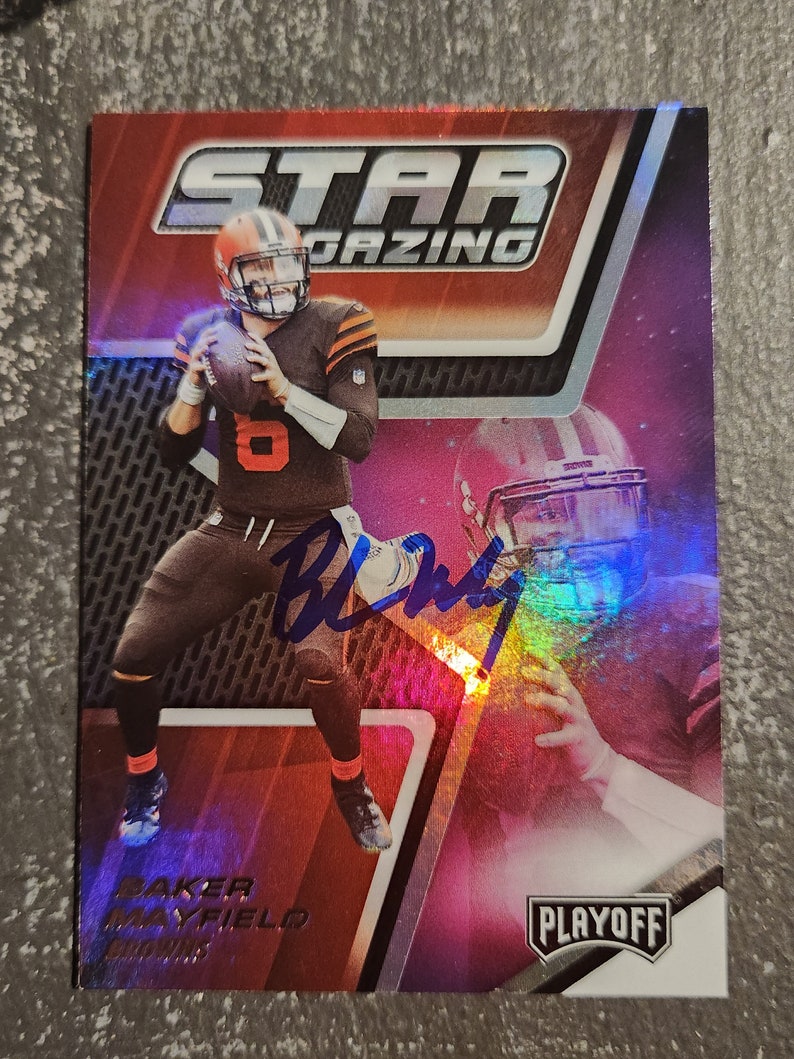 BAKER MAYFIELD Auto Etsy