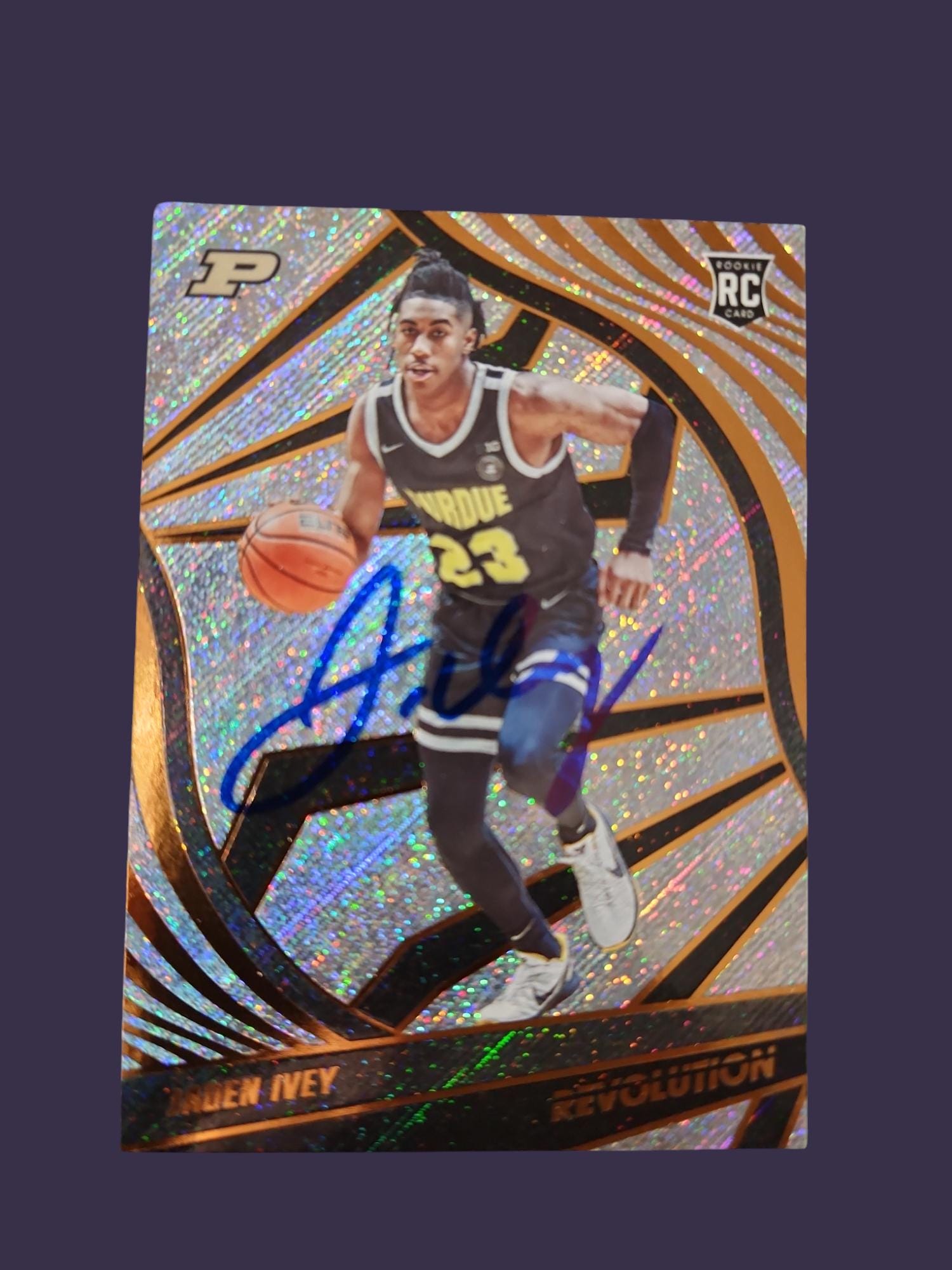 Jaden Ivey Autographed Card - Etsy