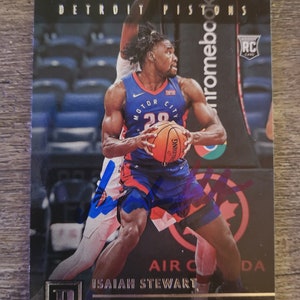 Von Isaiah Stewart signierte Karte