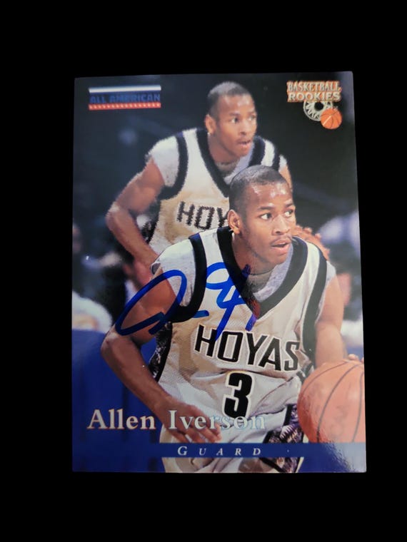 Allen Iverson Rookie Autographed Card