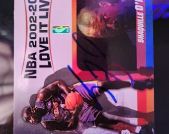 シャキール・オニール マイアミ・ヒート 8x11インチ写真 直筆サイン