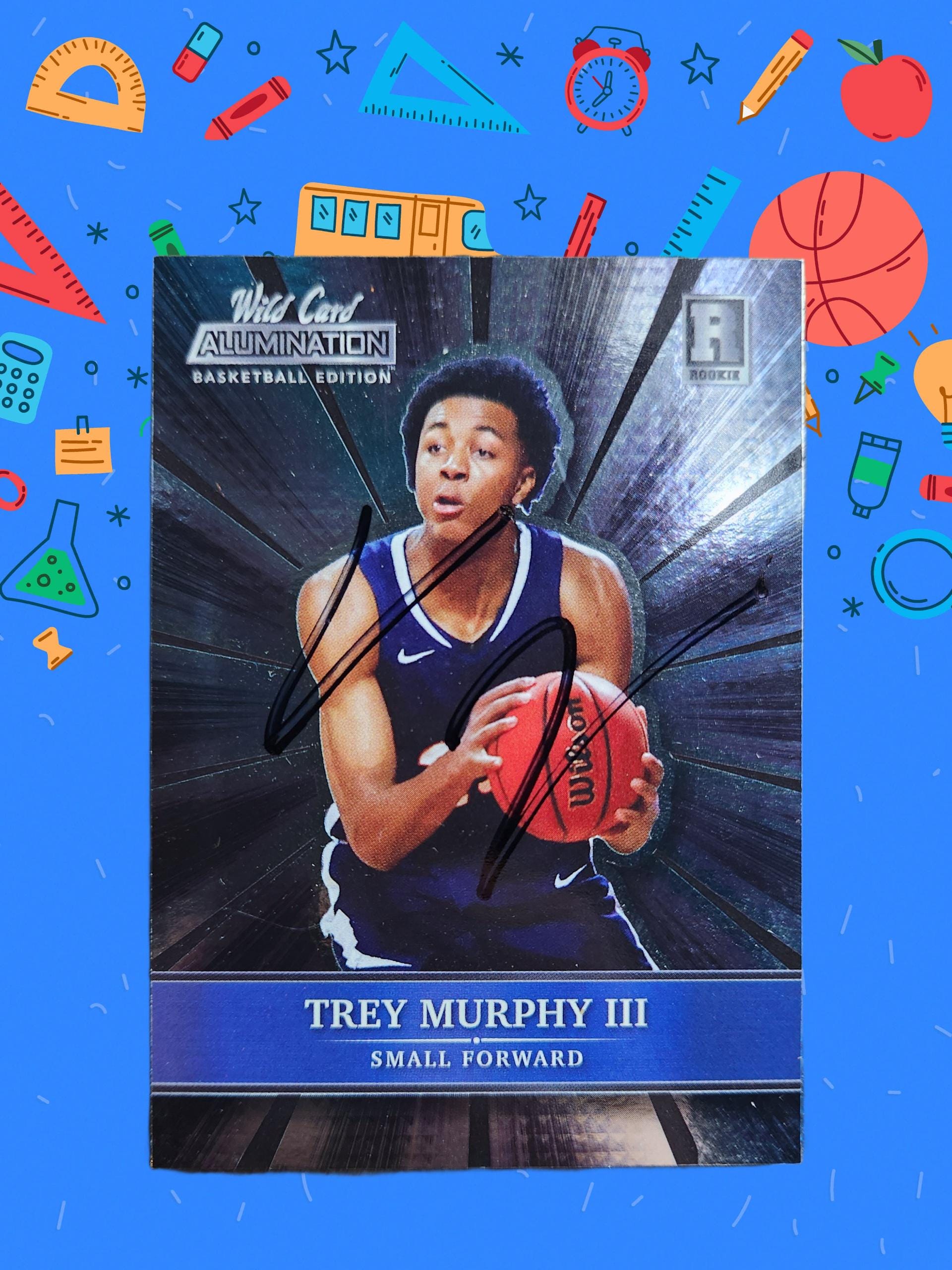 2026年最新trey TREY MURPHY III サイン入りルーキーカード murphyの 