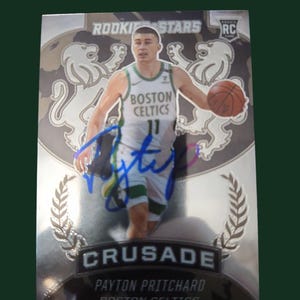 Payton Prichard  autographed  card