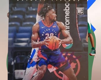 Isaiah Stewart autographed card - Etsy 日本
