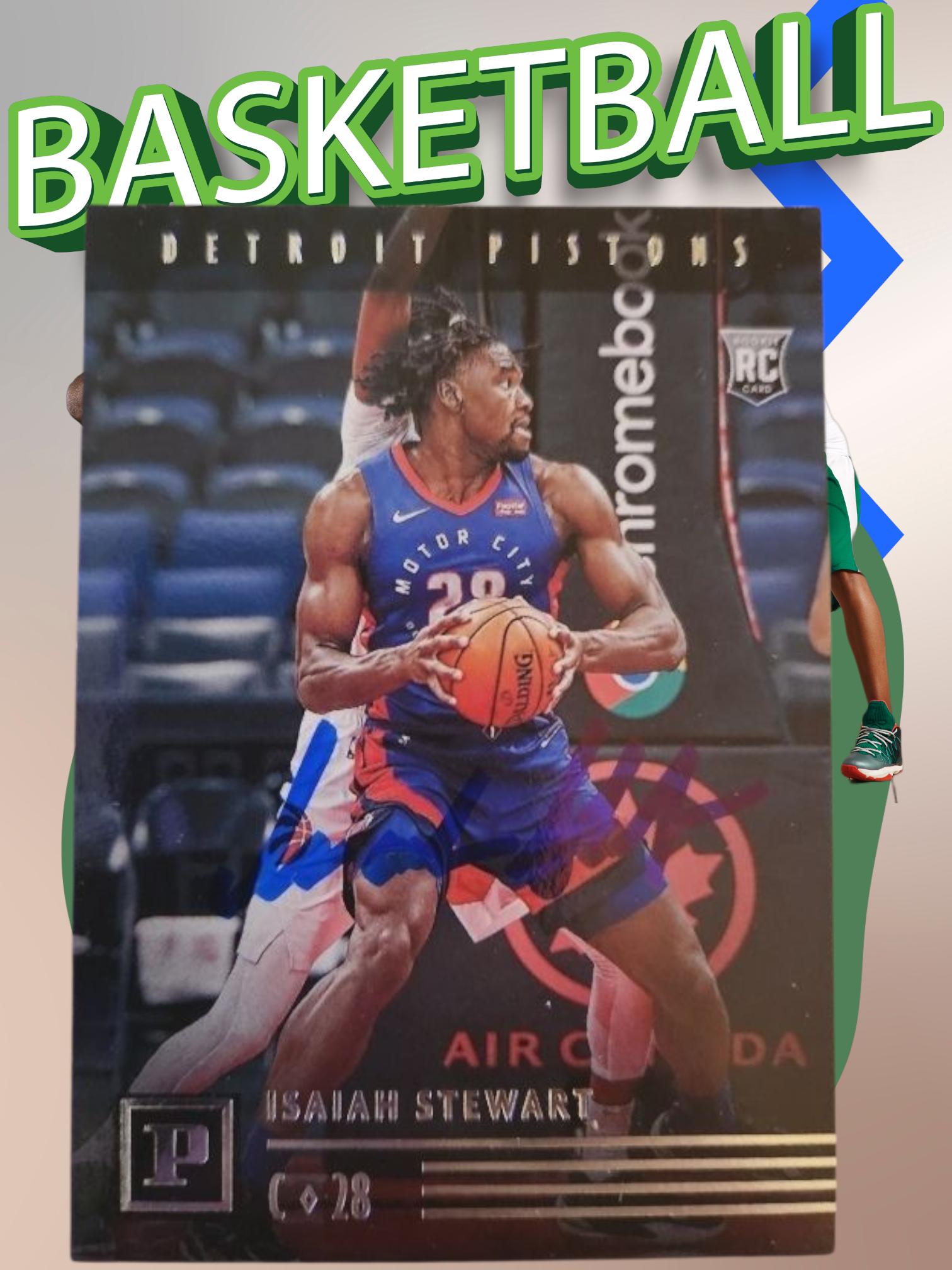 Isaiah Stewart Autographed Card - Etsy