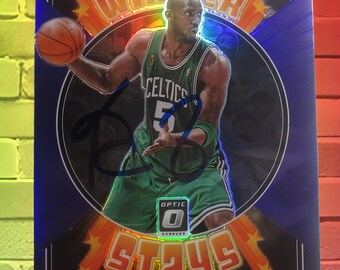 ケビン・ガーネットのサインカード（実物） - Etsy 日本