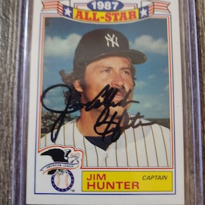 Jim Hunter signierte Karte