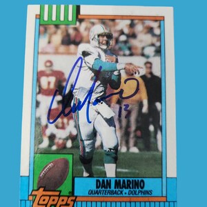 Dan marino signierte Karte
