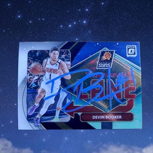nbaカードデビンブッカーサイン入りカード（本物サイン） Devin booker card - Etsy 日本