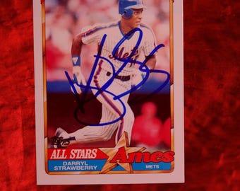 DARRYL STRAWBERRY 直筆サインカード 25枚限定 2014 PANINI IMMACULATE 