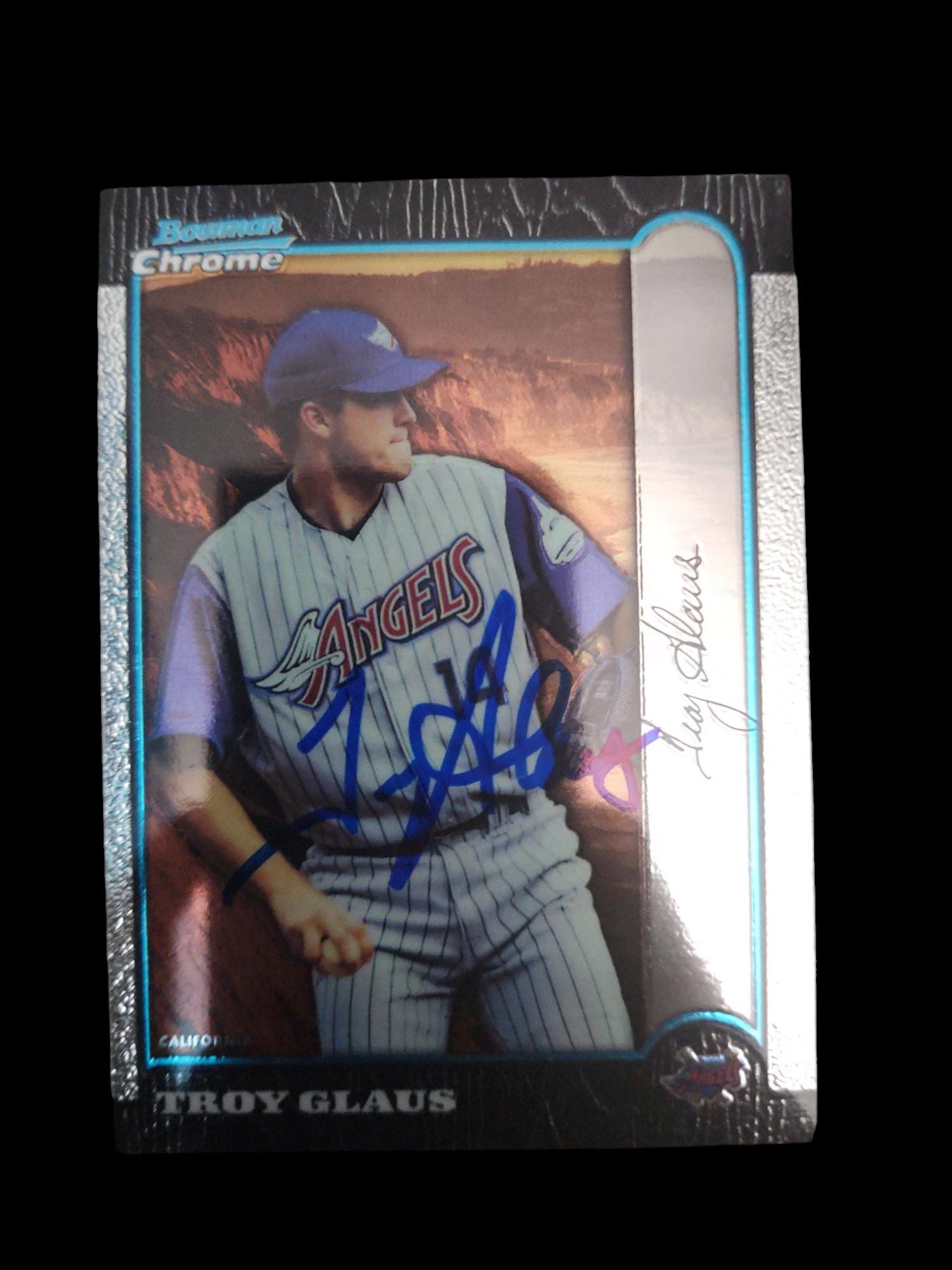 Troy Glaus Autographed Card - Etsy