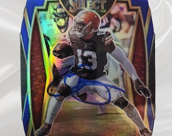 Odell beckham autographed  card