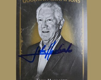 John havlichek, champions Goodwin dédicacés