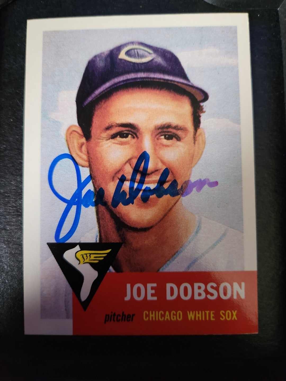Joe Dobson Autographed Baseball Card: Chicago White Sox