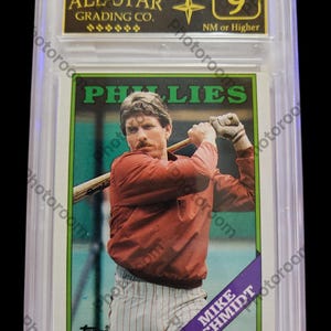 Mike Schmidt noté asg 10 carte sympa