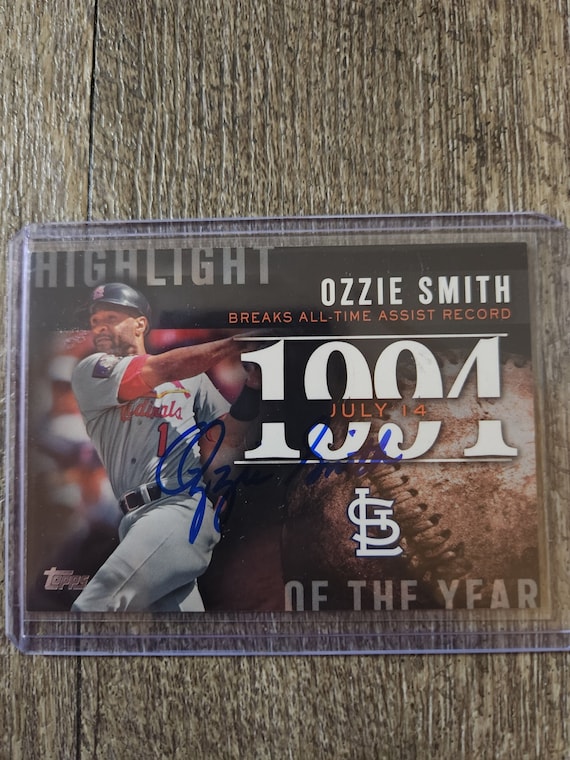 坊*！様 オジースミスの直筆サイン オジー・スミス 直筆サイン