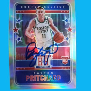 Payton Prichard  autographed  card