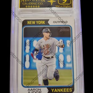 Aaron Judge ha valutato la carta asg 10