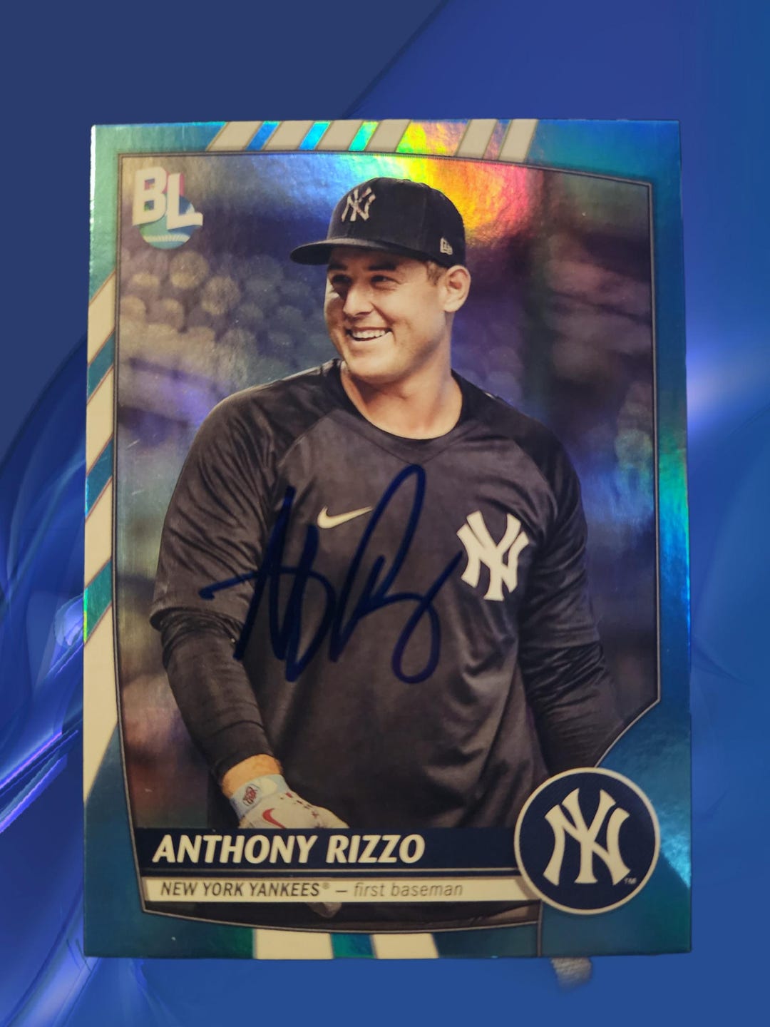 Anthony Rizzo Autographed Card - Etsy