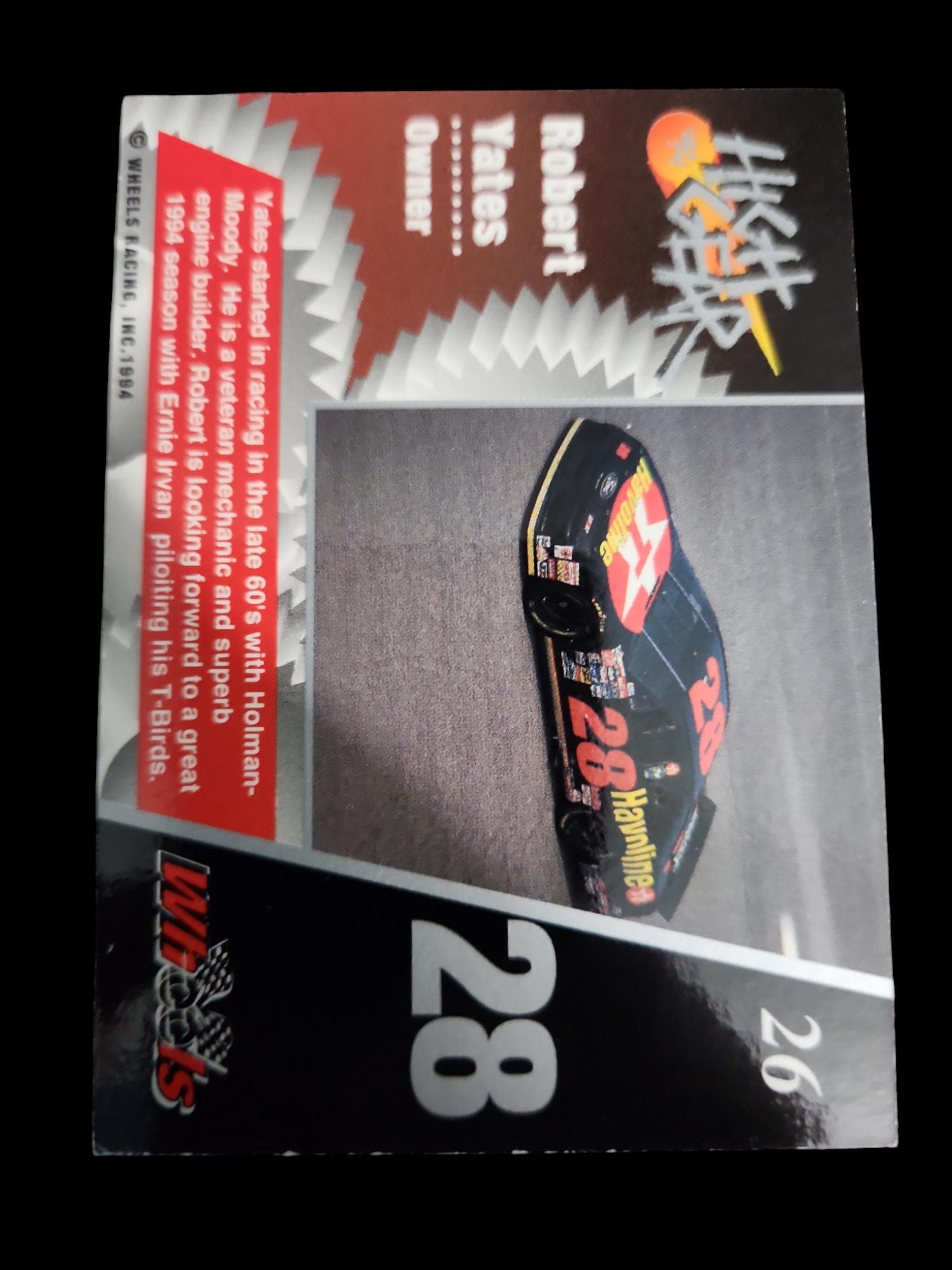 Robert yates nascar autographed card - Etsy 日本