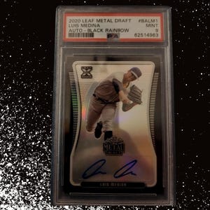 Luis medina  black rainbow  9psa
