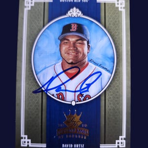 David Ortiz   autographed cards
