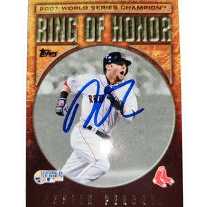 Gesigneerde Dustin Pedro-kaart