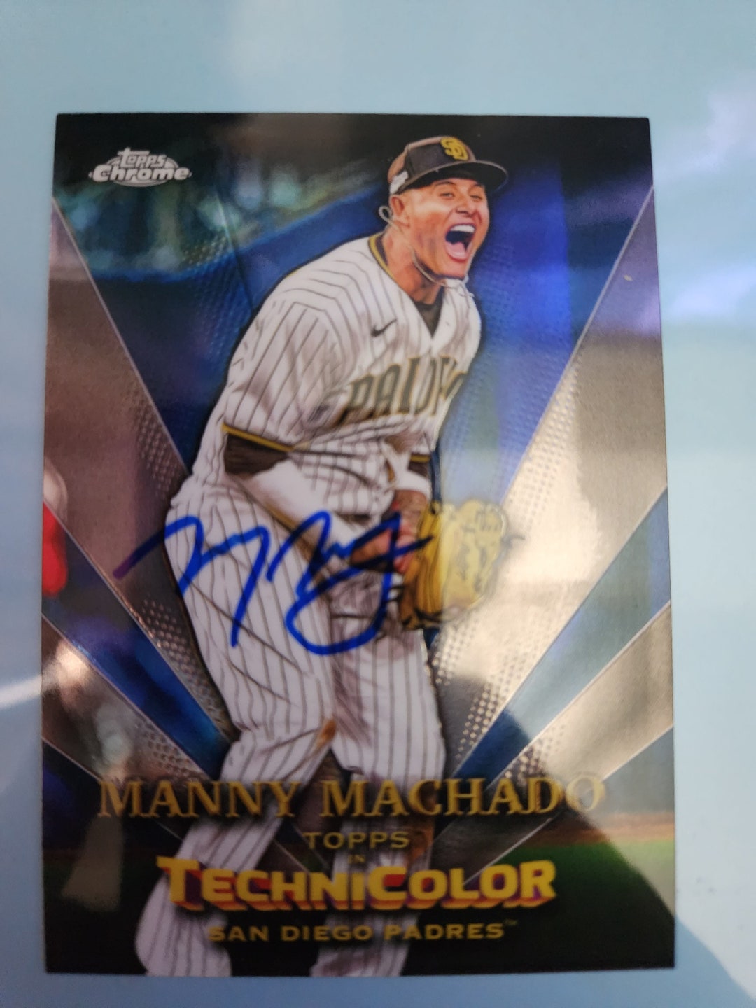 Manny Machado Signed 11x14 Photo – San Diego Padres – Beckett Witnessed COA