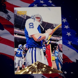 Troy Aikman przygotuj się na kartę z autografem Dallas