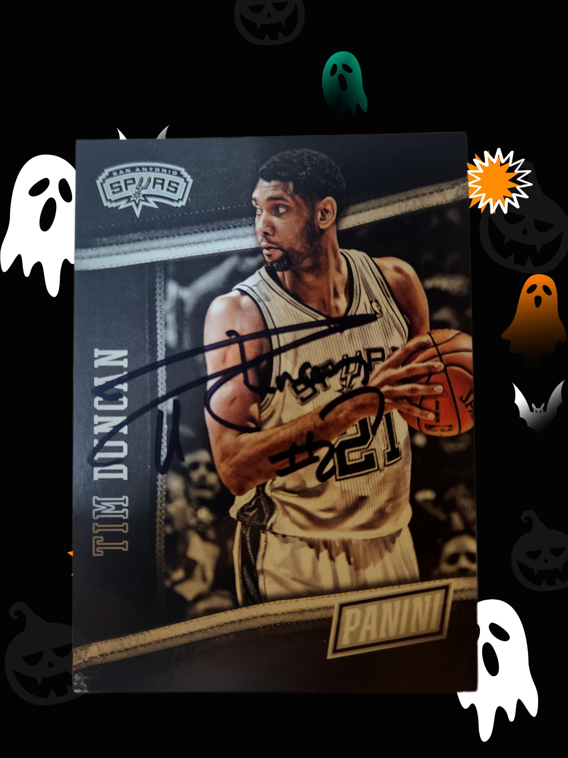 【希少】NBA 直筆サインカード TIMDUNCANティムダンカン1997激レア ティム・ダンカン ルーキーサインカード - Etsy 日本