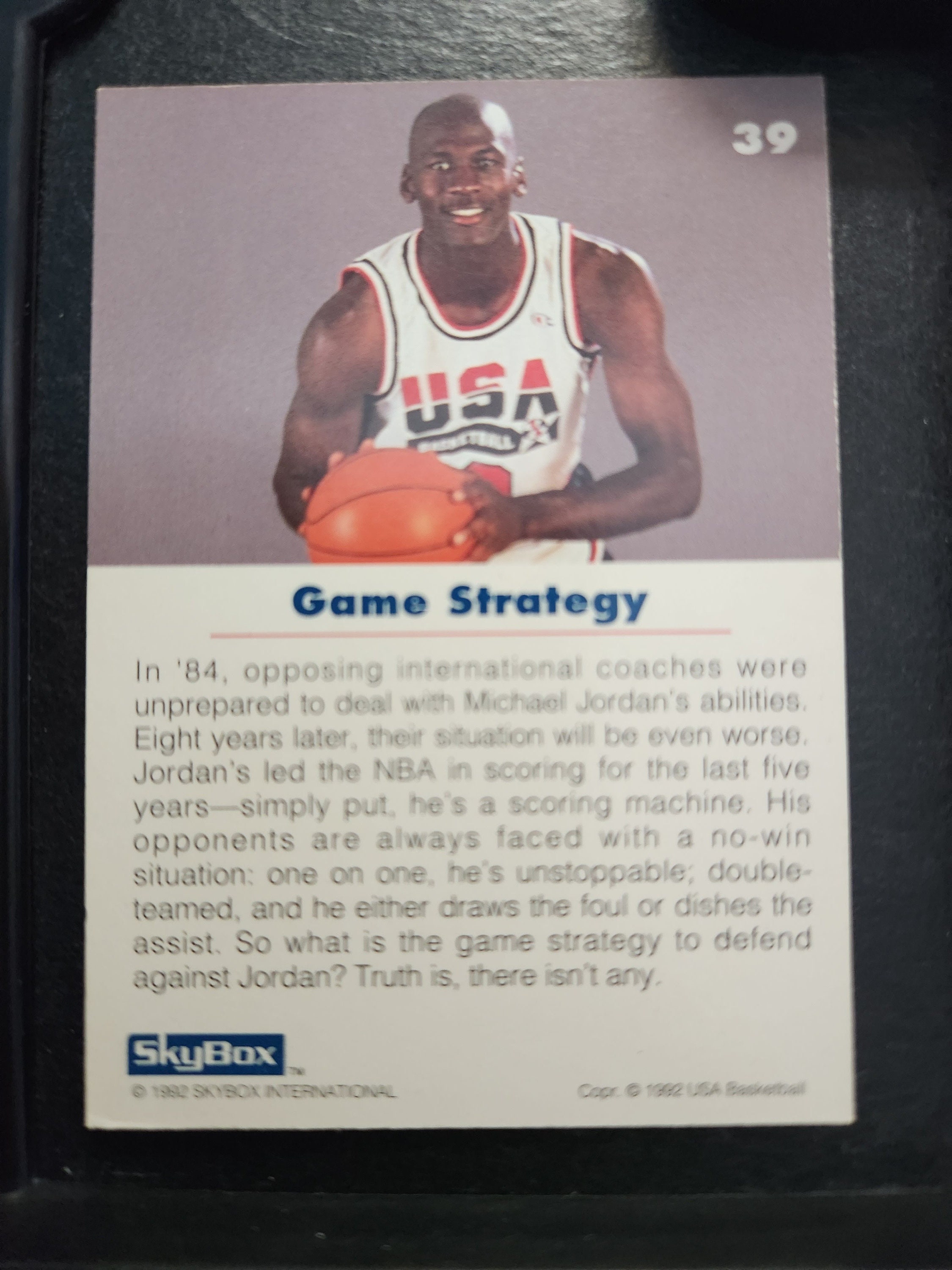 michael jordan autograph card