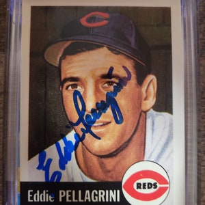 Carte Eddie Pellagrini dédicacée authentique - Signée lors des salons - Idéale pour les collectionneurs - Les offres sont acceptées