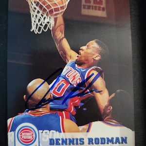 Dennis Rodman  autographed