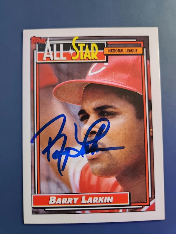 メジャーリーグ　カード　BARRY LARKIN Barry Larkin 1991 Score #666 ~ Cincinnati Reds All Star