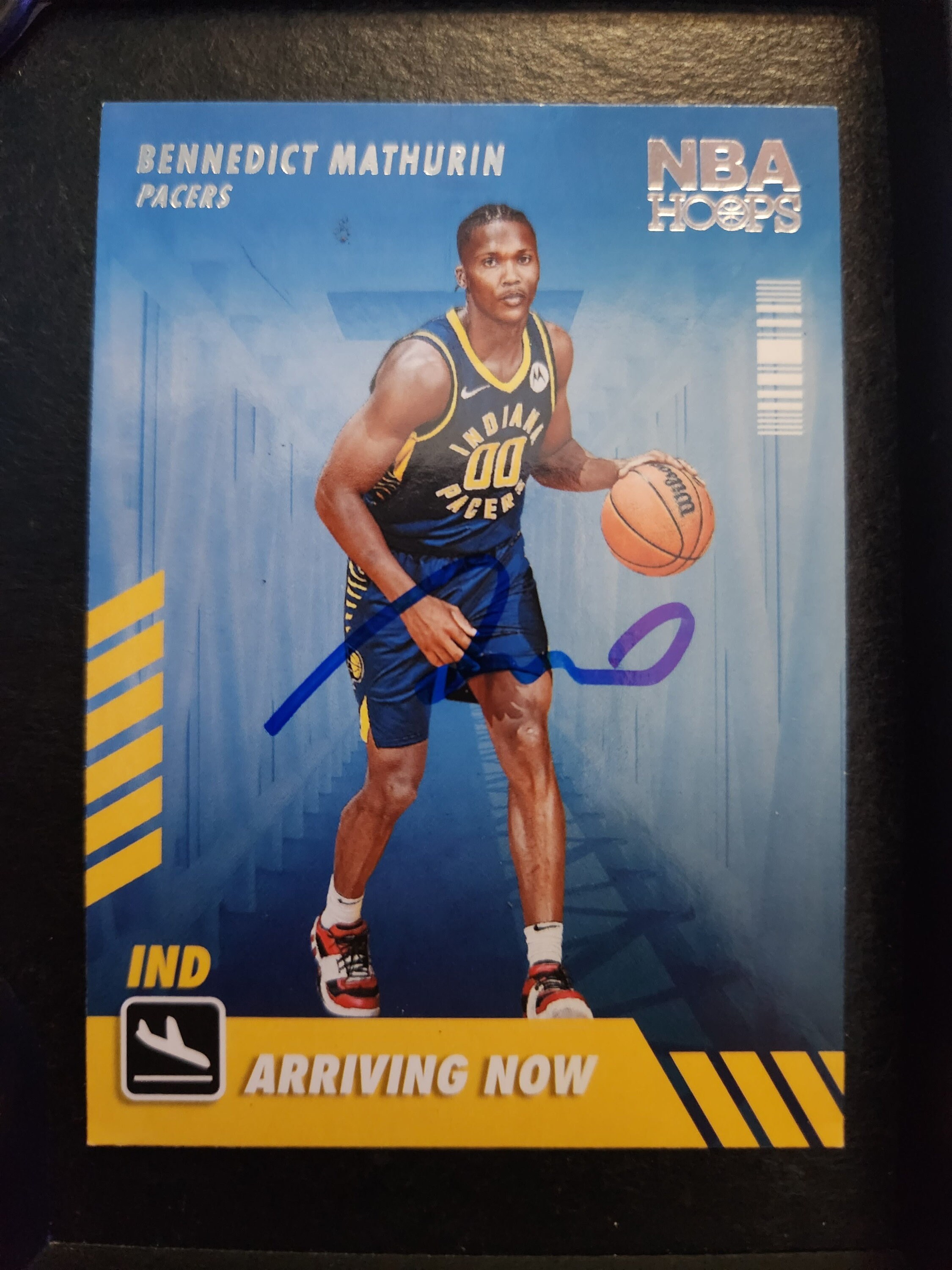 Bennedict Mathurin Autographed Card - Etsy