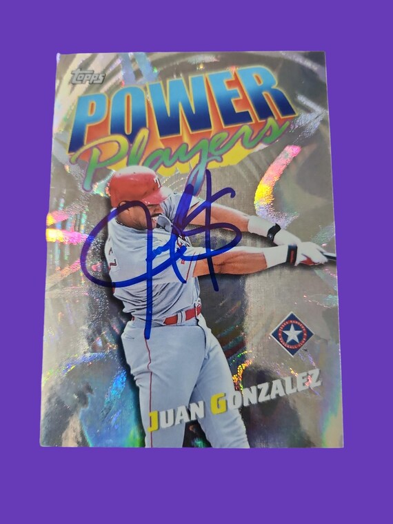 Juan Gonzalez(ホアン・ゴンザレス) サイン入り ユニフォーム 【公式通販】